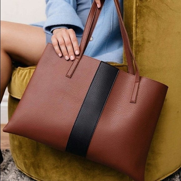 Vince Camuto Handbags - Vince Camuto Tote/Shoulder Bag Vegan Leather